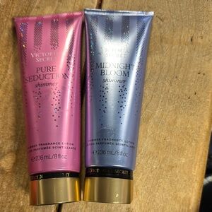 2 Victoria's Secret  Shimmer Lotions